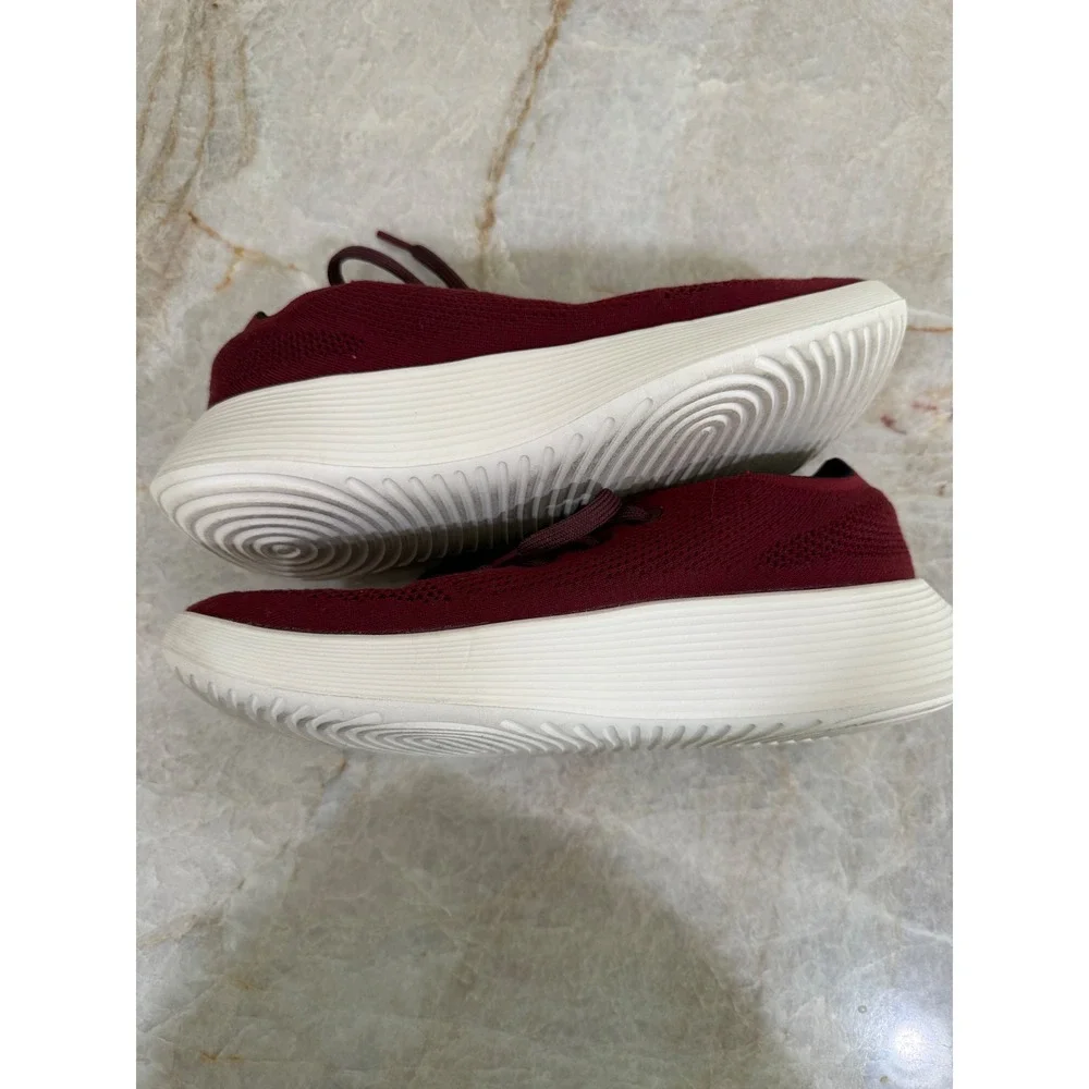 Allbirds Tree Runner Go Burgundy Women's Sneakers A10967 Size 10
